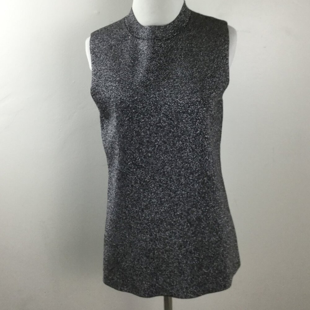 Reiss Metallic Sleeveless Top l